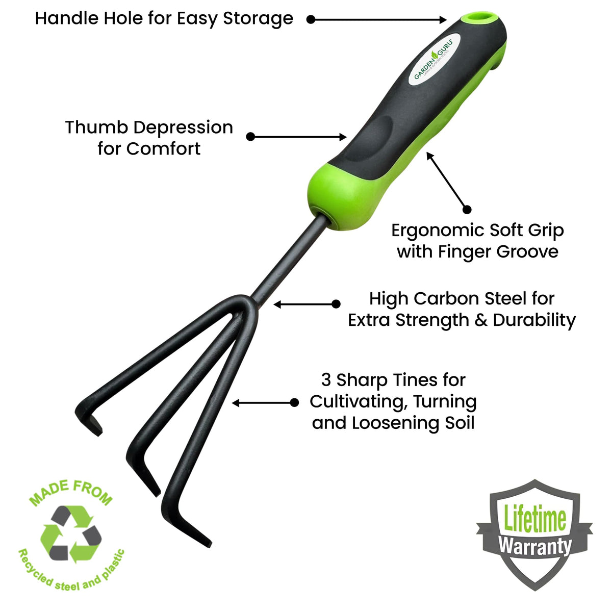 High Carbon Steel Cultivator