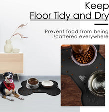 Silicone Non Spill Cat Feeding Mat Puppy Placemat Waterproof