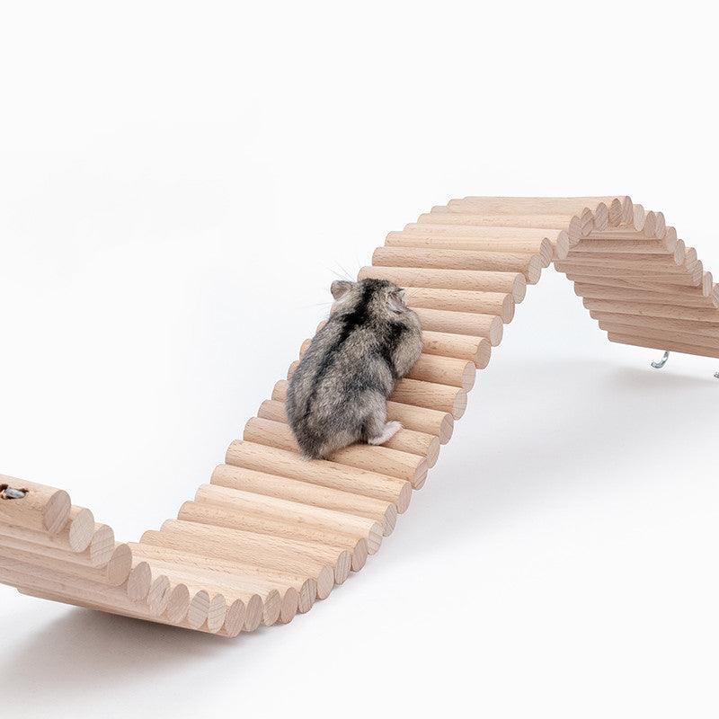 Rustic Woodland Hamster Swing