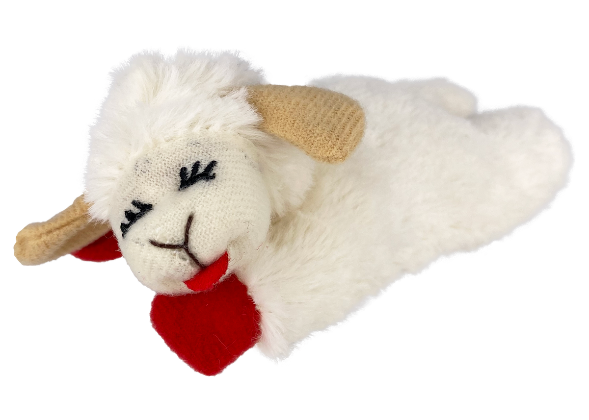 Multipet Lamb Chop® Cat Toy 4"