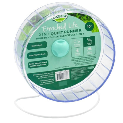 Oxbow Enriched Life - 2 In 1 Quiet Runner 10" Default Title