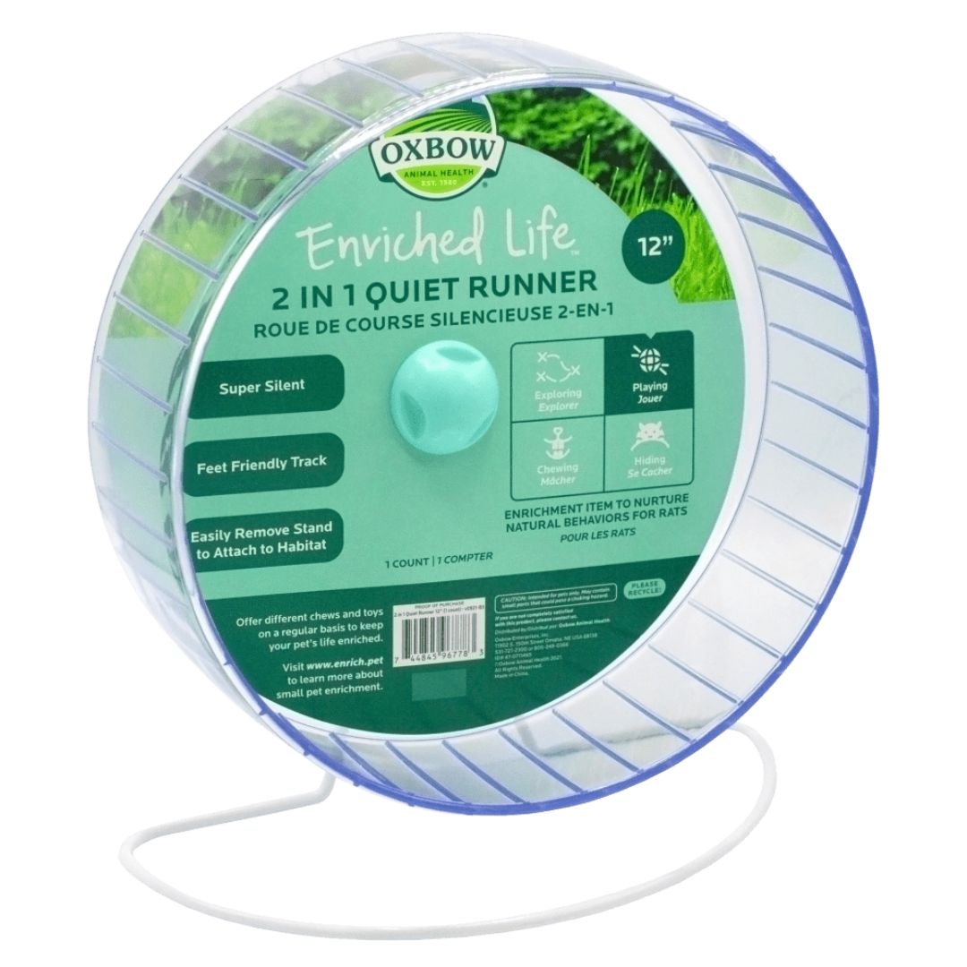 Oxbow Enriched Life - 2 In 1 Quiet Runner 12" Default Title