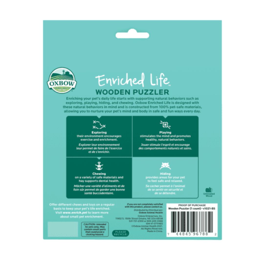 Oxbow Enriched Life - Wooden Puzzler Default Title