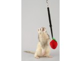 Marshall Pet Products Ferret Bungee Toy Platypus Pink One Size