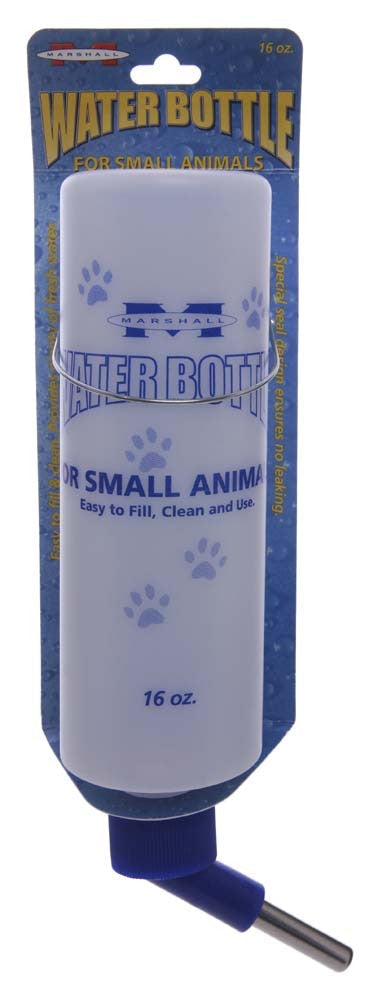 Marshall Pet Products Water Bottle for Small Animals Clear; Blue