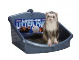 Marshall Pet Products Lock-On Litter Pan for Small Animals Assorted