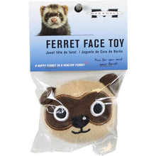 Marshall Pet Products Ferret Face Toy Tan; Brown One Size
