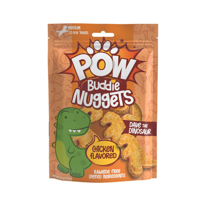 Pow Buddie Nuggets Dog Treats Chicken 13pk