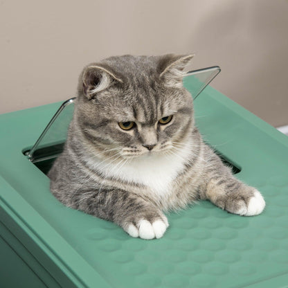 Fully Enclosed Cat Litter Box