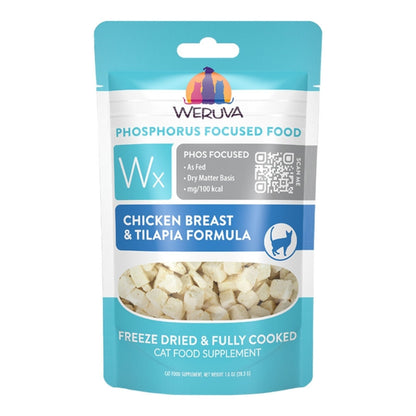 Weruva Cat Wx Freeze-Dried Chicken Breast & Tilapia 1oz. (Case of 12)