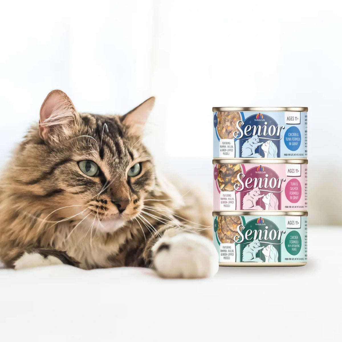 Weruva Cat Senior Hydrating Puree Chicken Formula 5.5oz. (Case of 8)