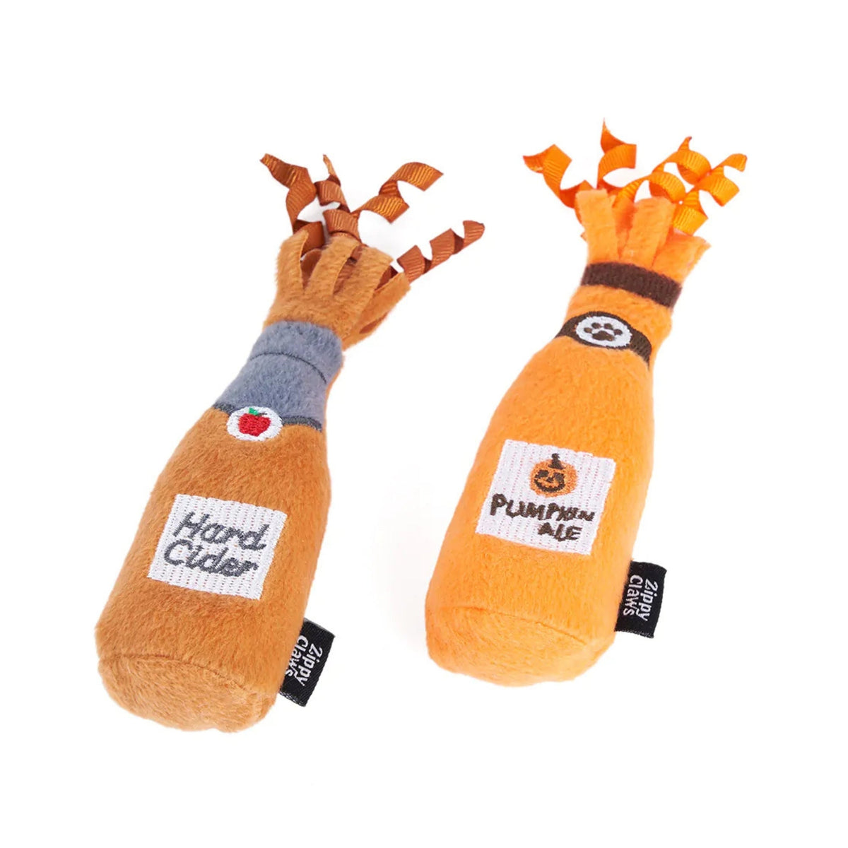 Zippyclaws Catnip Crusherz Hard Cider/Pumpkin Ale 2 Pk