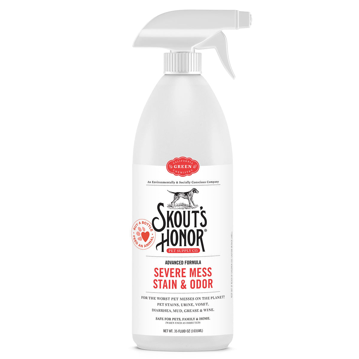 Skout Honor Dog Stain and Odor Severe Mess Formula Advance