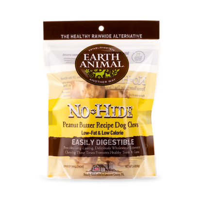 Earth Animal No Hide Peanut Butter Medium Dog Treats (2pk) (2.4oz)
