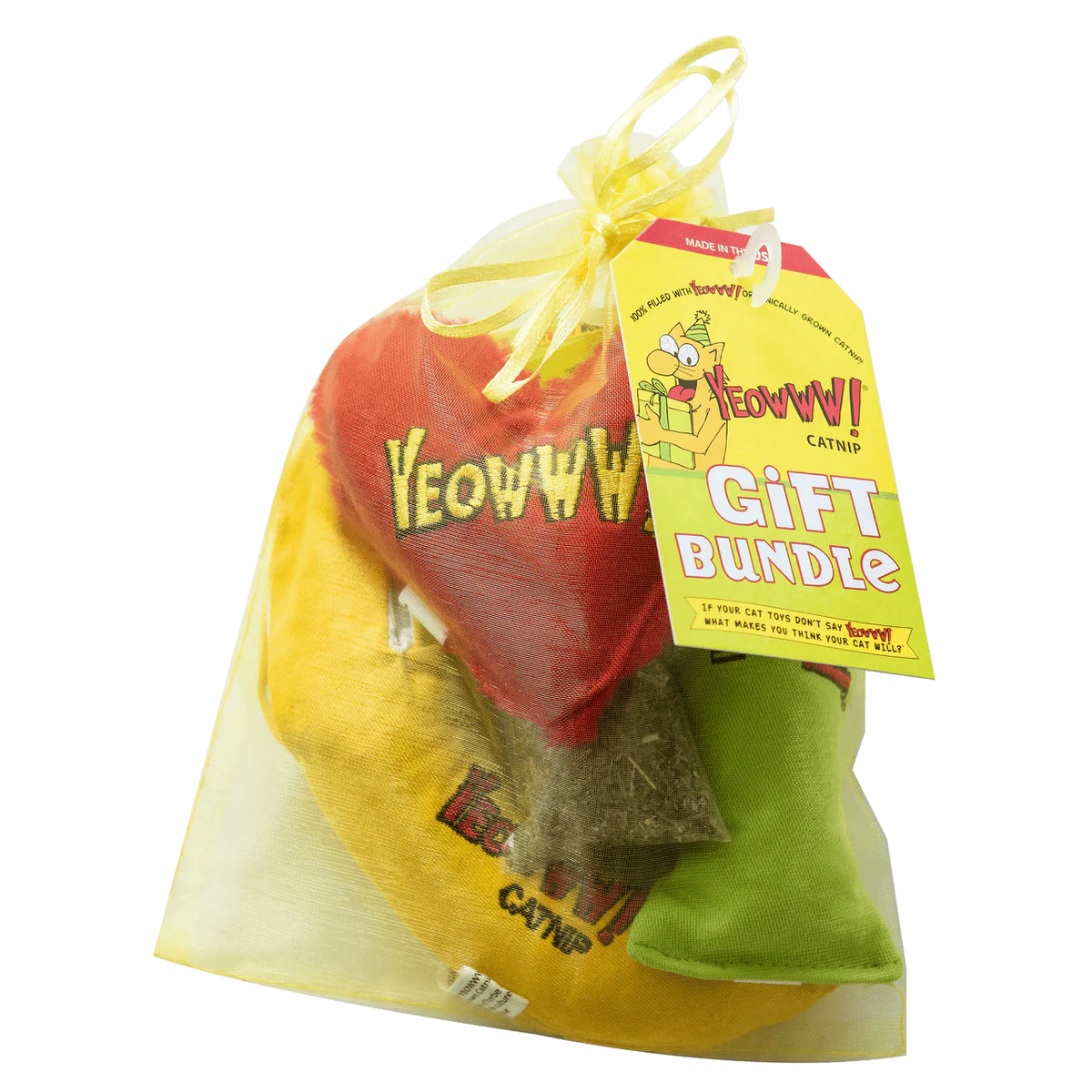 Yeowww! Cat Catnip Gift Bundle-4 Pack
