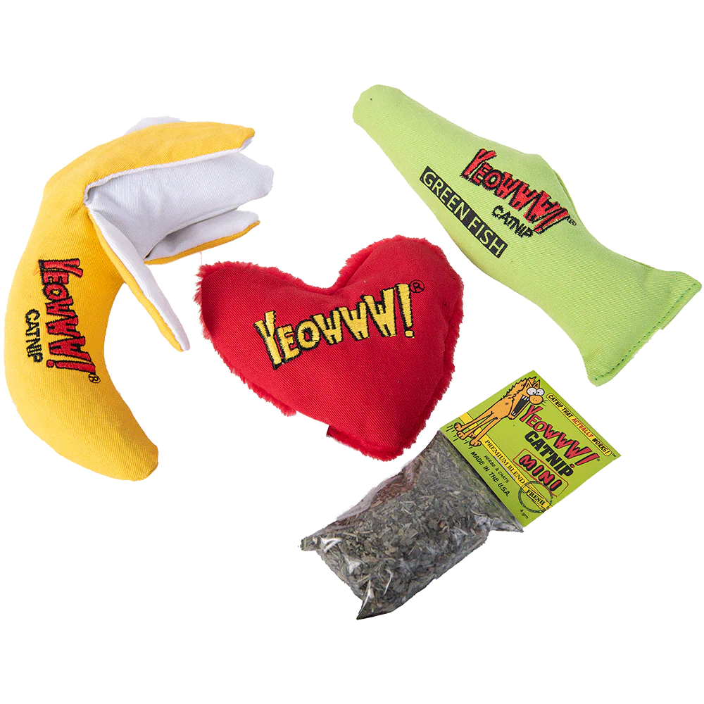 Yeowww! Cat Catnip Gift Bundle-4 Pack