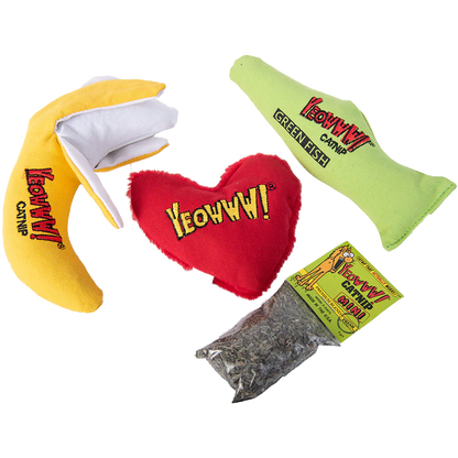 Yeowww! Cat Catnip Gift Bundle-4 Pack