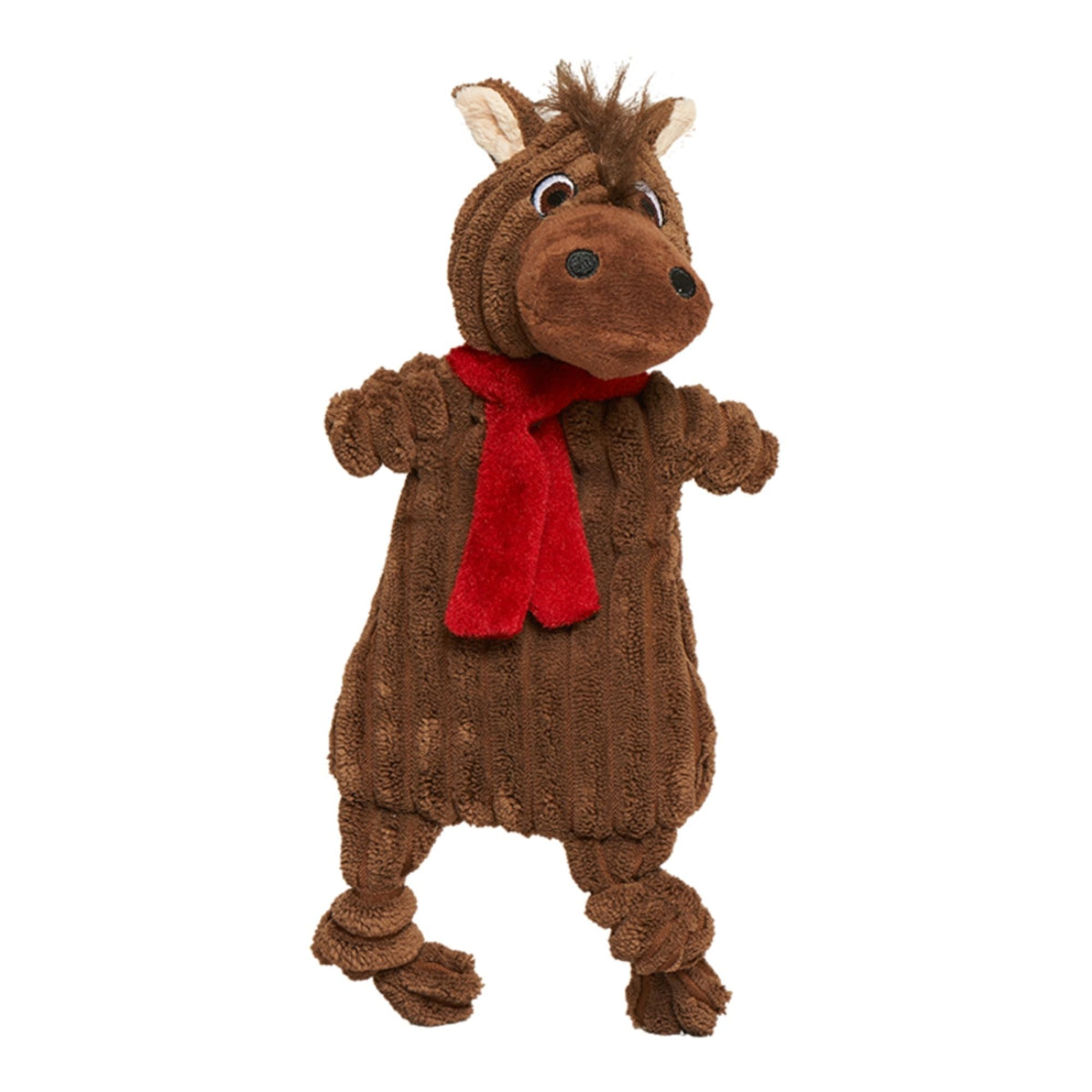 Hugglehounds Dog Huggleflatties Pasture Pals Small - 3 Pack (Barley Horse Hopper Frog & Rusty Rooster)
