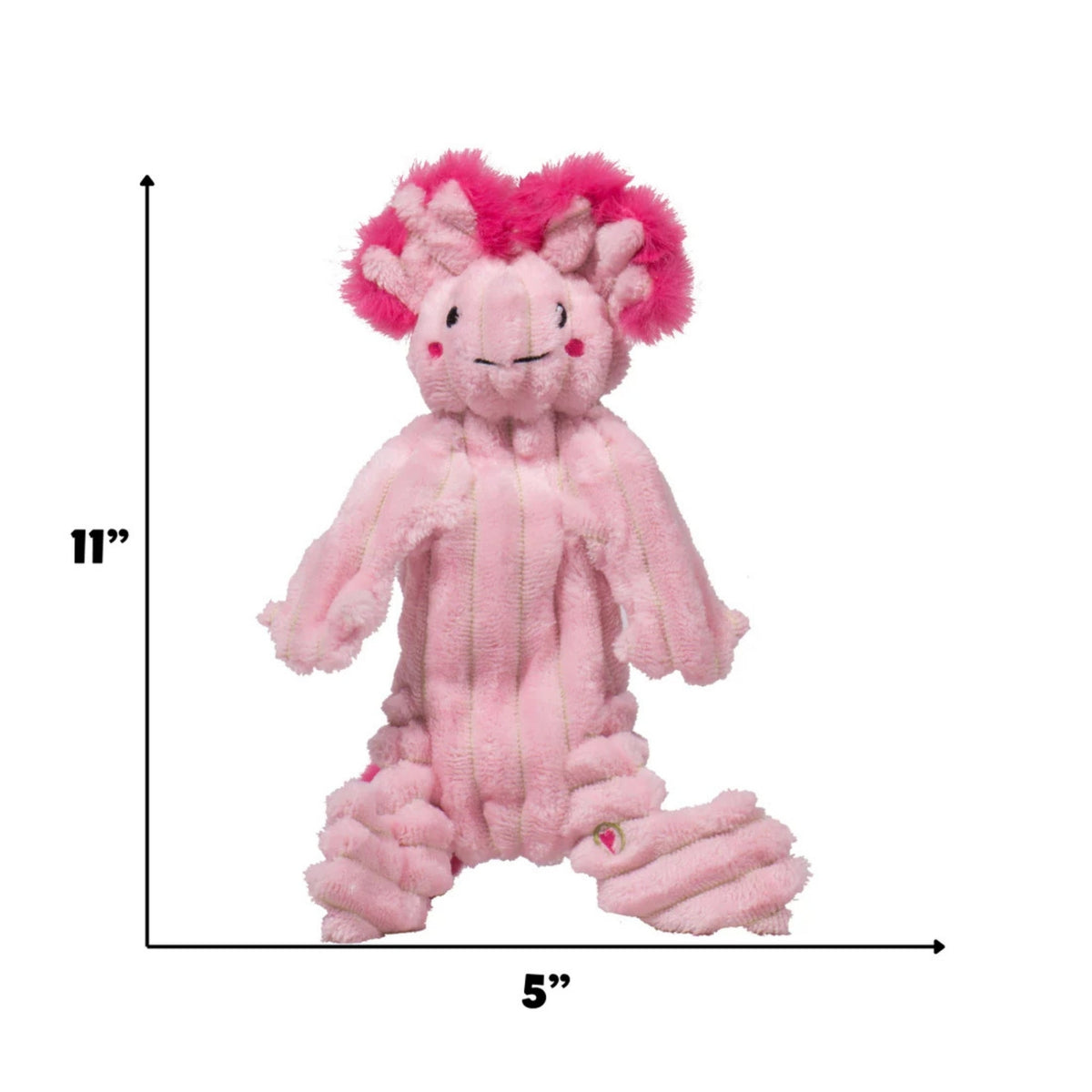 Hugglehounds Dog Rope X Brace Axolotl Small