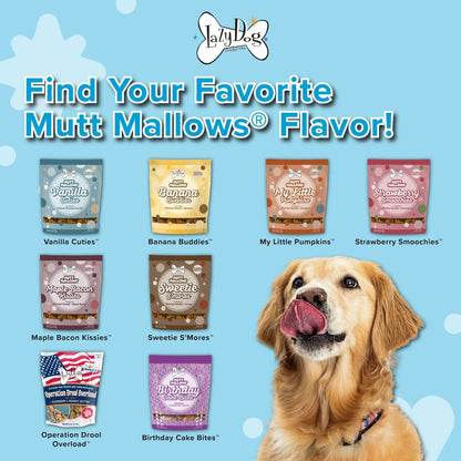 Lazy Dog Mutt Mallows Roasted Vanilla 5oz. (Case of 3)