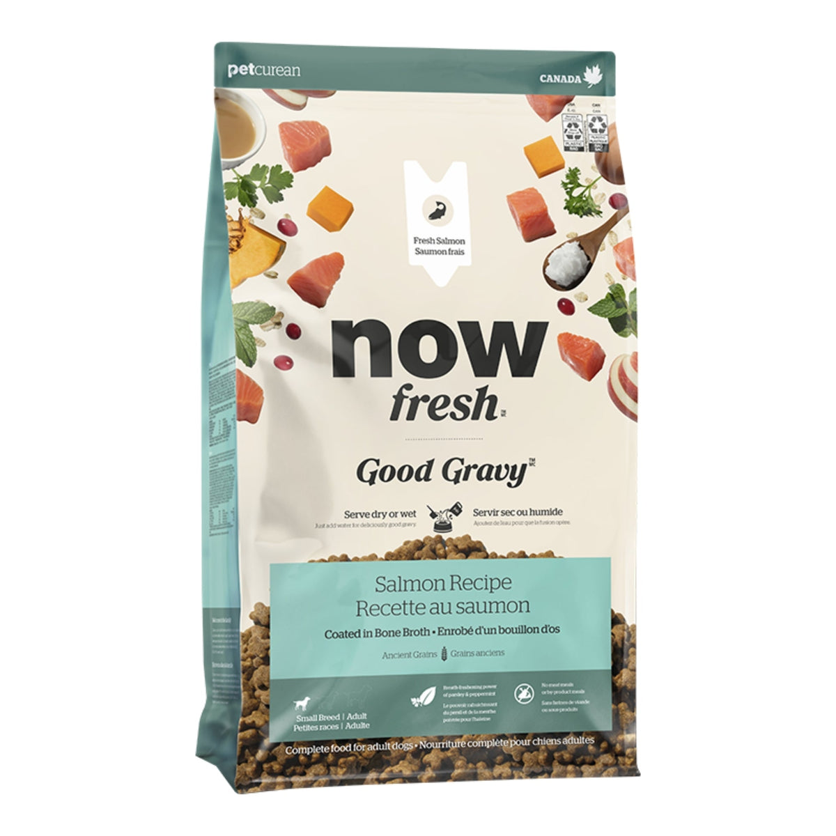 Now Fresh Dog Good Gravy Small Breed Salmon With Grain 3.5Lb