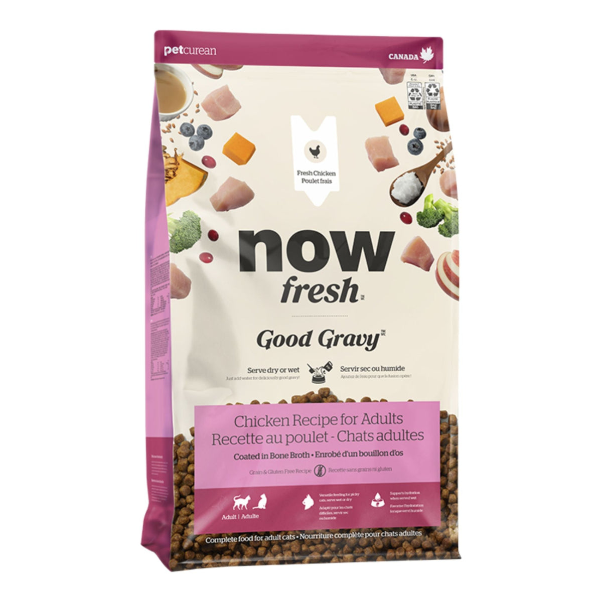 Now Fresh Cat Good Gravy Grain Free Adult Chicken Recipe 8Lbs