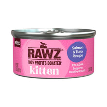 Rawz Kitten Cat Salmon Tuna Pate 2.8oz. (Case of 18)