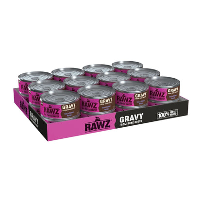 Rawz Cat Gravy Tuna Salmon 5.5oz. (Case of 24)