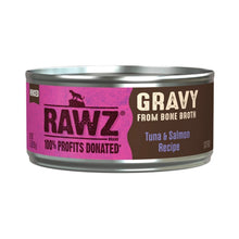 Rawz Cat Gravy Tuna Salmon 5.5oz. (Case of 24)