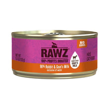 Rawz Cat 96% Rabbit Goat Milk Pate 5.5oz. (Case of 24)