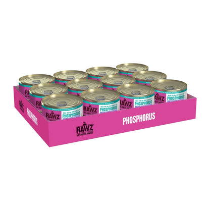 Rawz Phosphorus Cat Tuna Salmon Pate 5.5oz. (Case of 24)