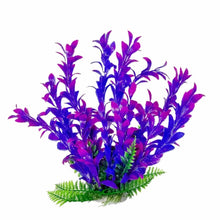 AquaTop Hygro Aquarium Plant Weighted Base Pink/Purple 9in