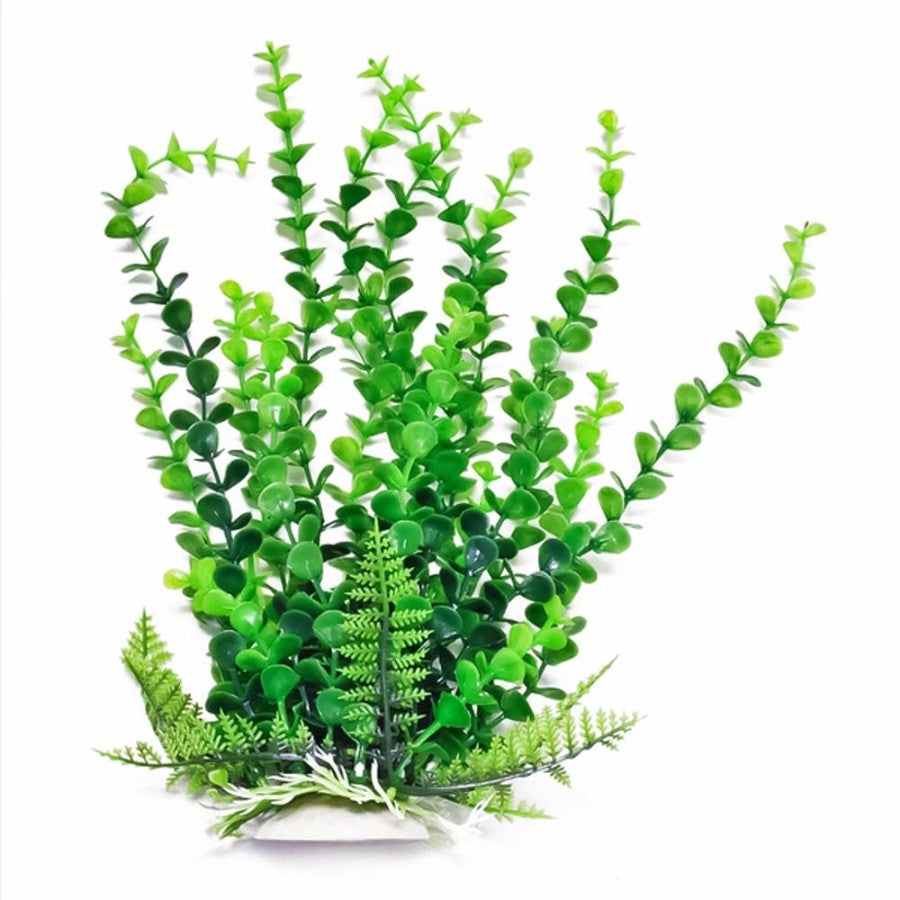 AquaTop Bacopa Aquarium Plant Weighted Base Green 12in