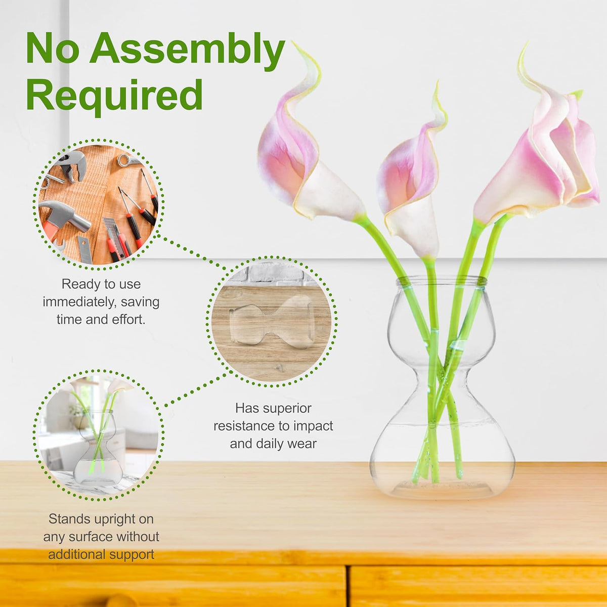 Clear Glass Bud Vases - Propagation Stations (32-Pack)