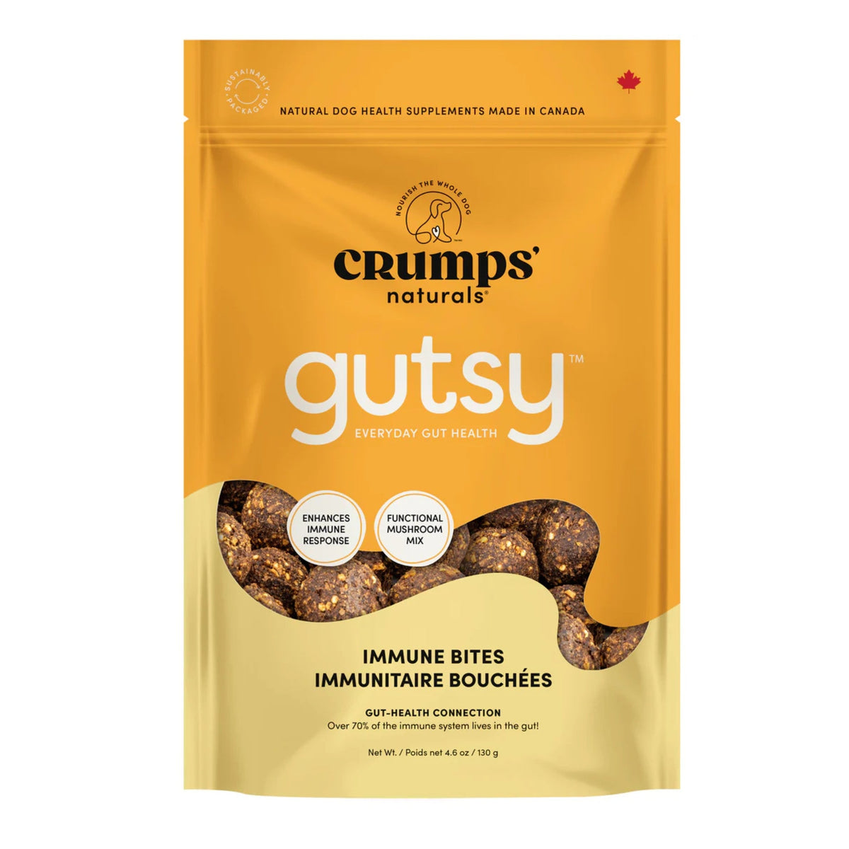Crumps Dog 4.6oz. Gutsy Immune Bites