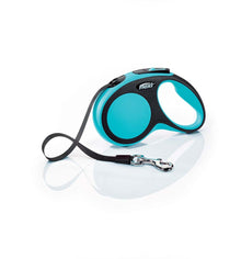 Flexi Comfort Retractable Tape Dog Leash Blue 16 ft Small