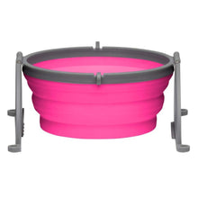 Loving Pets Travel Dog Bowl Pink, 1ea/MD