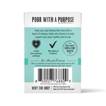 The Honest Kitchen Dog Grain Free Pour Over Skin & Coat Salmon 5.5oz. (Case of 12)