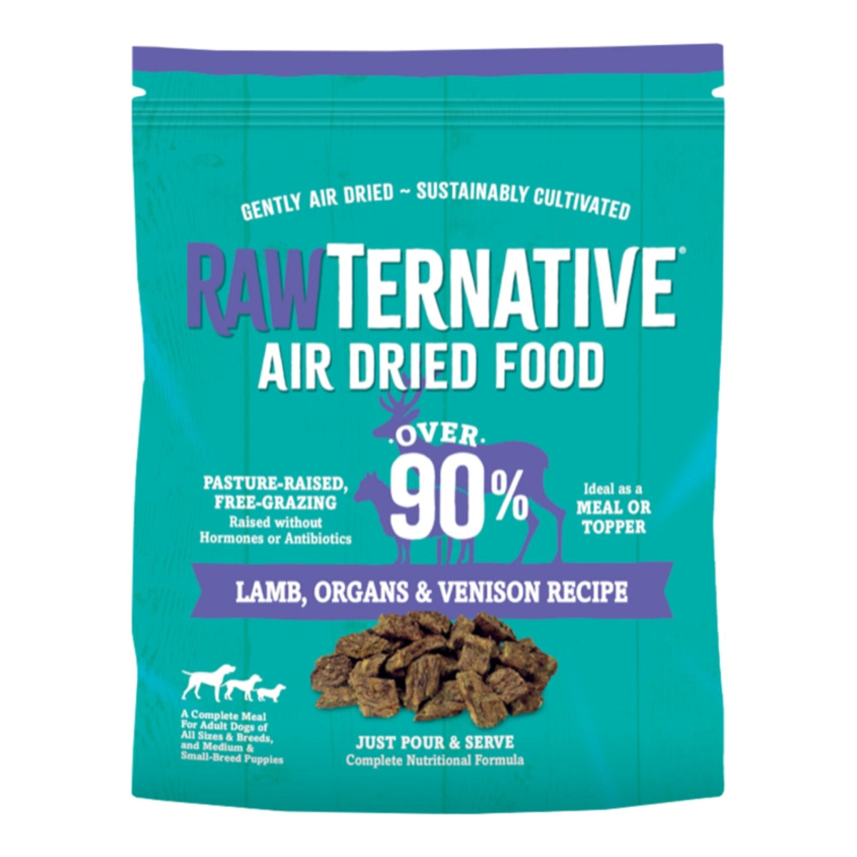 Grandma Mae's Country Naturals Dog Rawternative Lamb & Venison Recipe 5Lbs