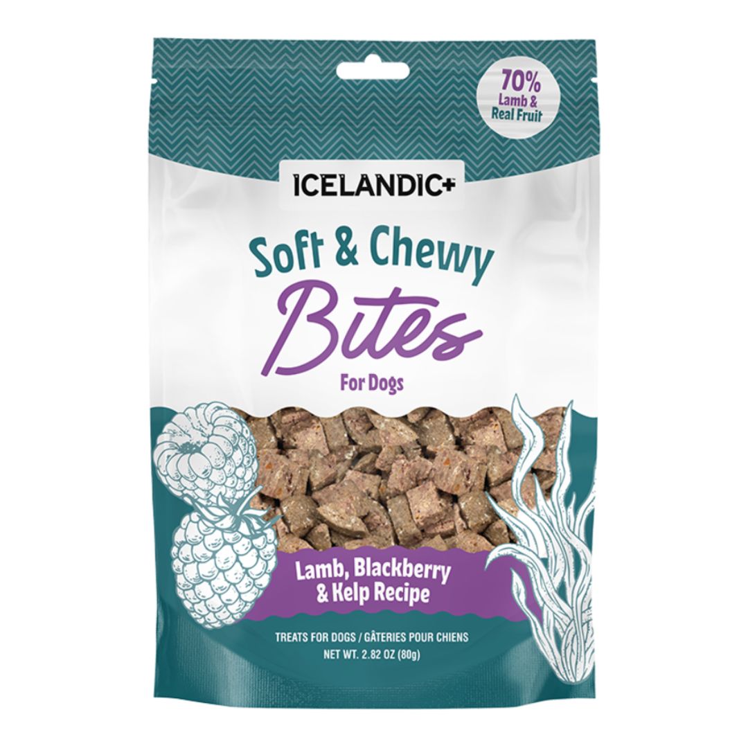 Icelandic Dog Lamb & Blackberry Soft & Chewy Bites 2.82oz.