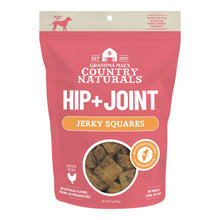 Grandma Mae's Country Naturals Dog Jerky Squares - Hip & Joint Support - Chicken 5oz.