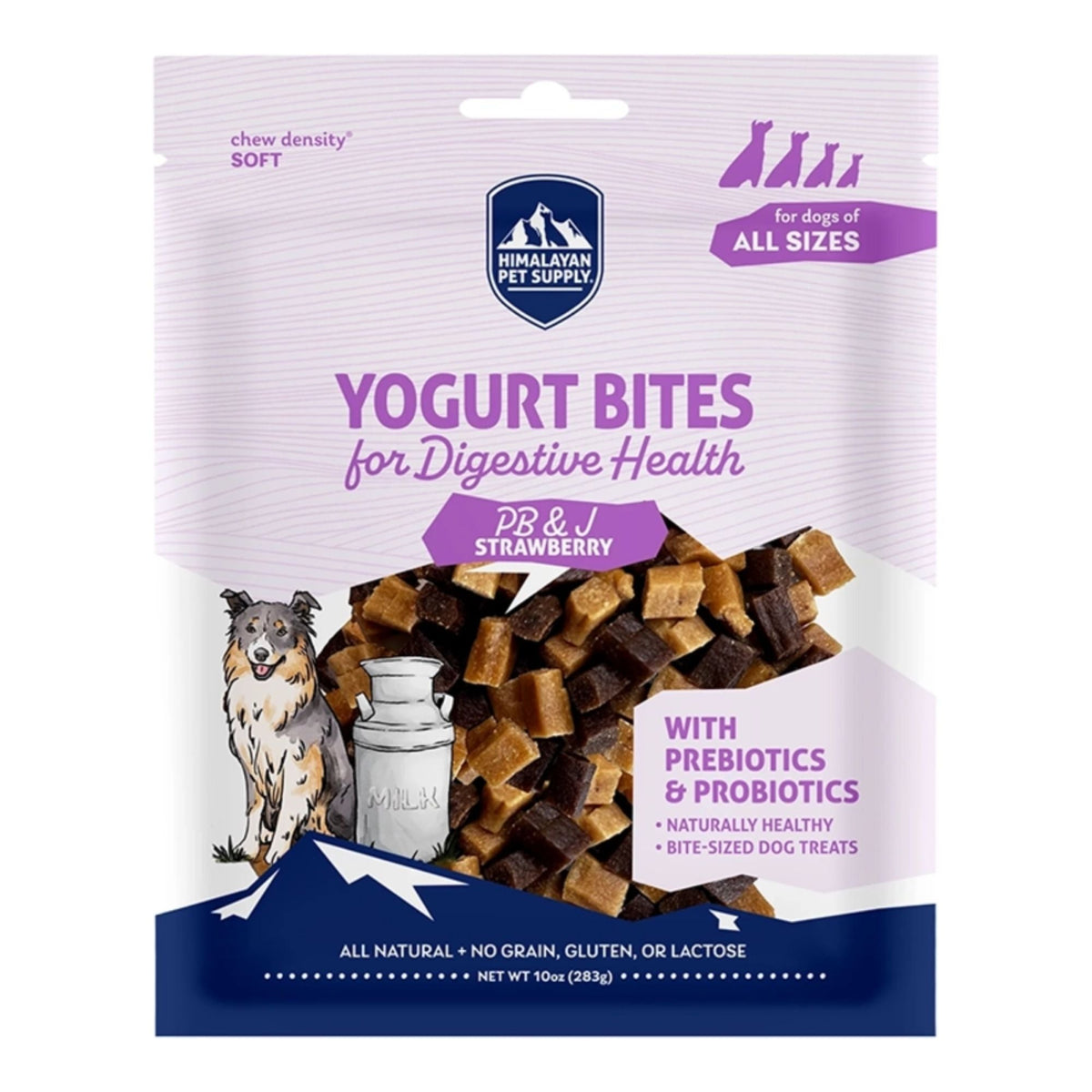 Himalayan Dog Yogurt Bites Pb & J 10oz.