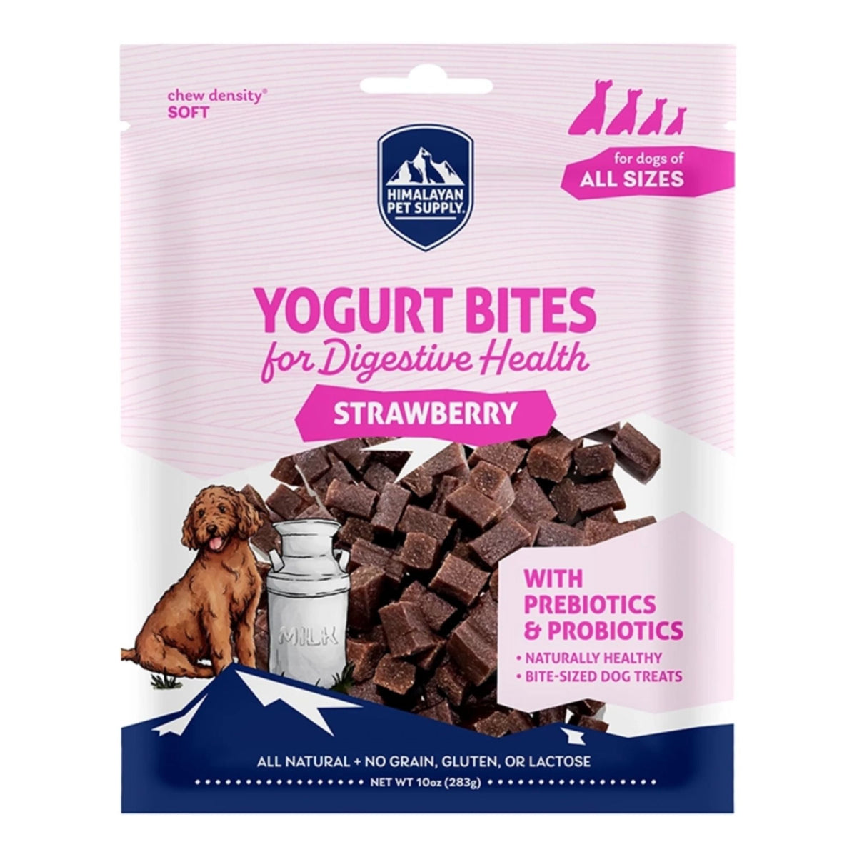 Himalayan Dog Yogurt Bites Strawberry 10oz.