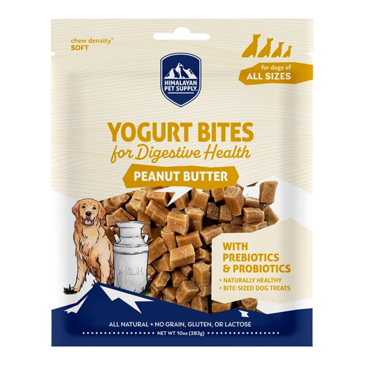 Himalayan Dog Yogurt Bites Peanut Butter 10oz.
