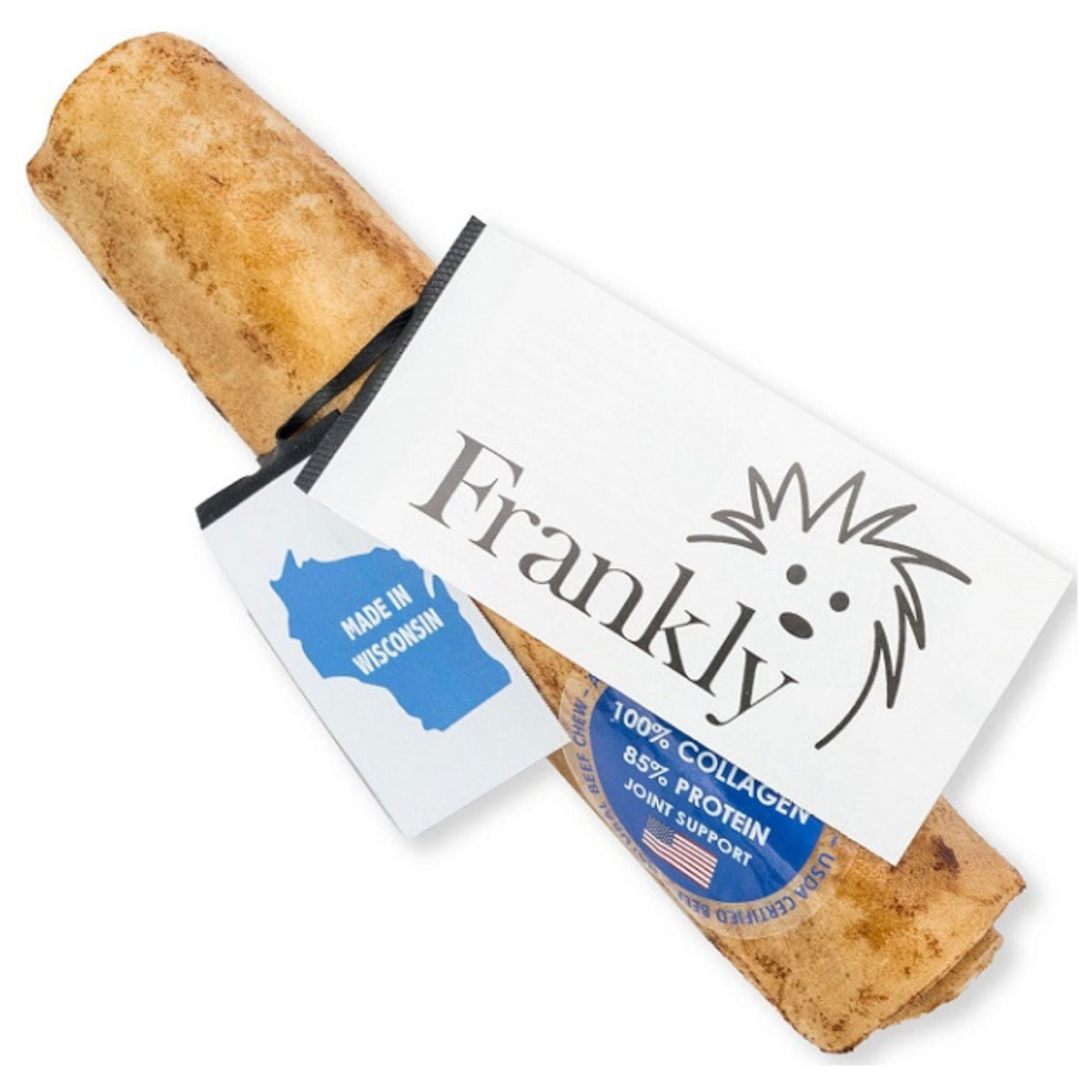 Frankly Dog 7-8" Collagen Chicken Retriever Roll 1Ct