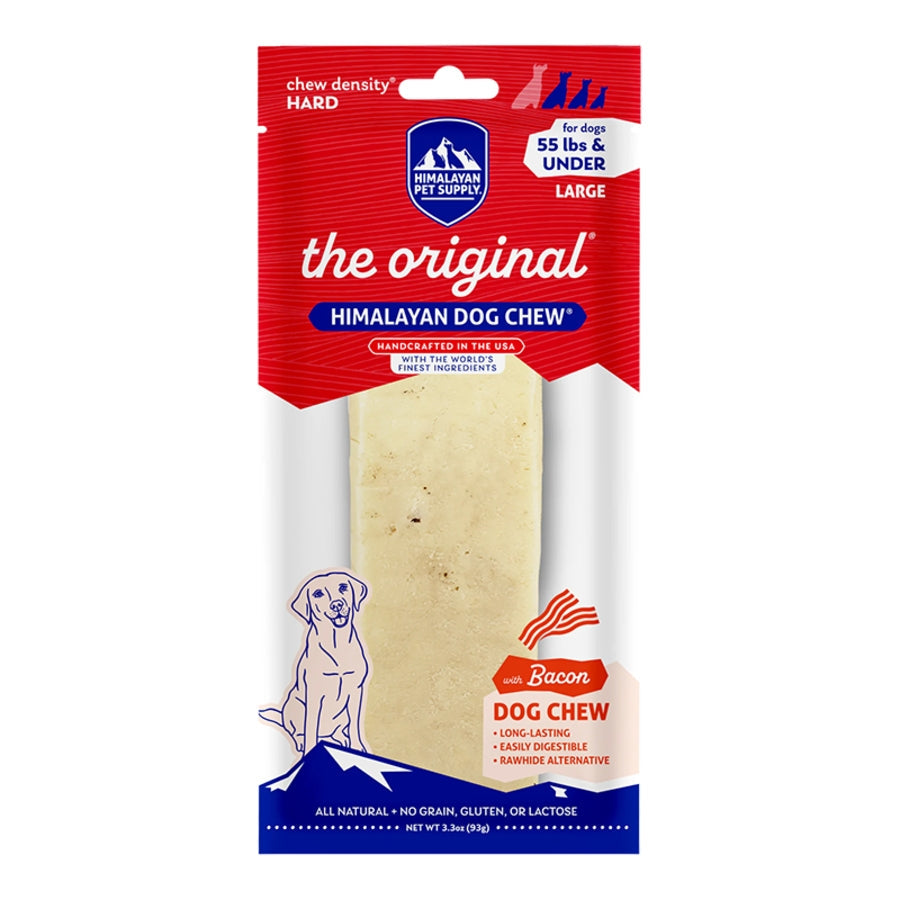 Himalayan Dog Chew Bacon Large 3.3oz.