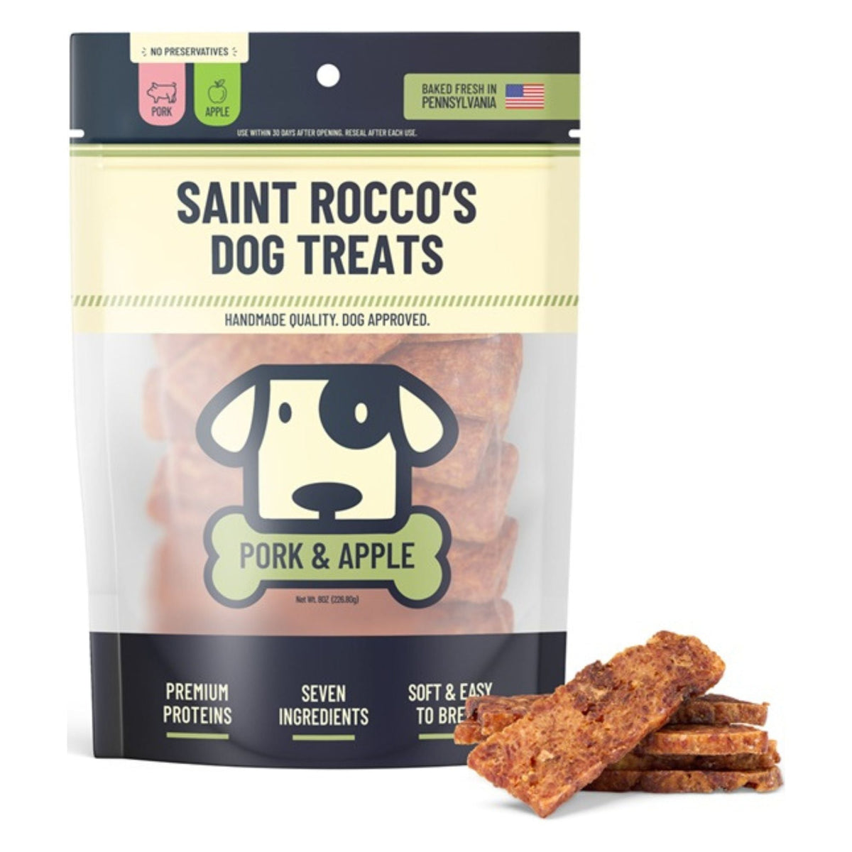 St. Rocco's Dog 8oz. Pork Apple