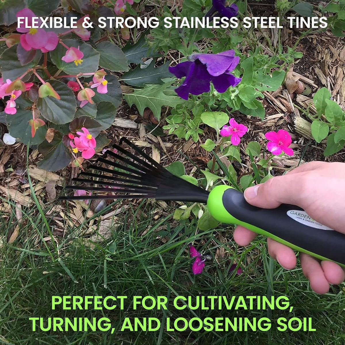 Hand Rake Soil Tiller