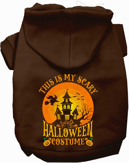 Scary Halloween Costume Pet Hoodie