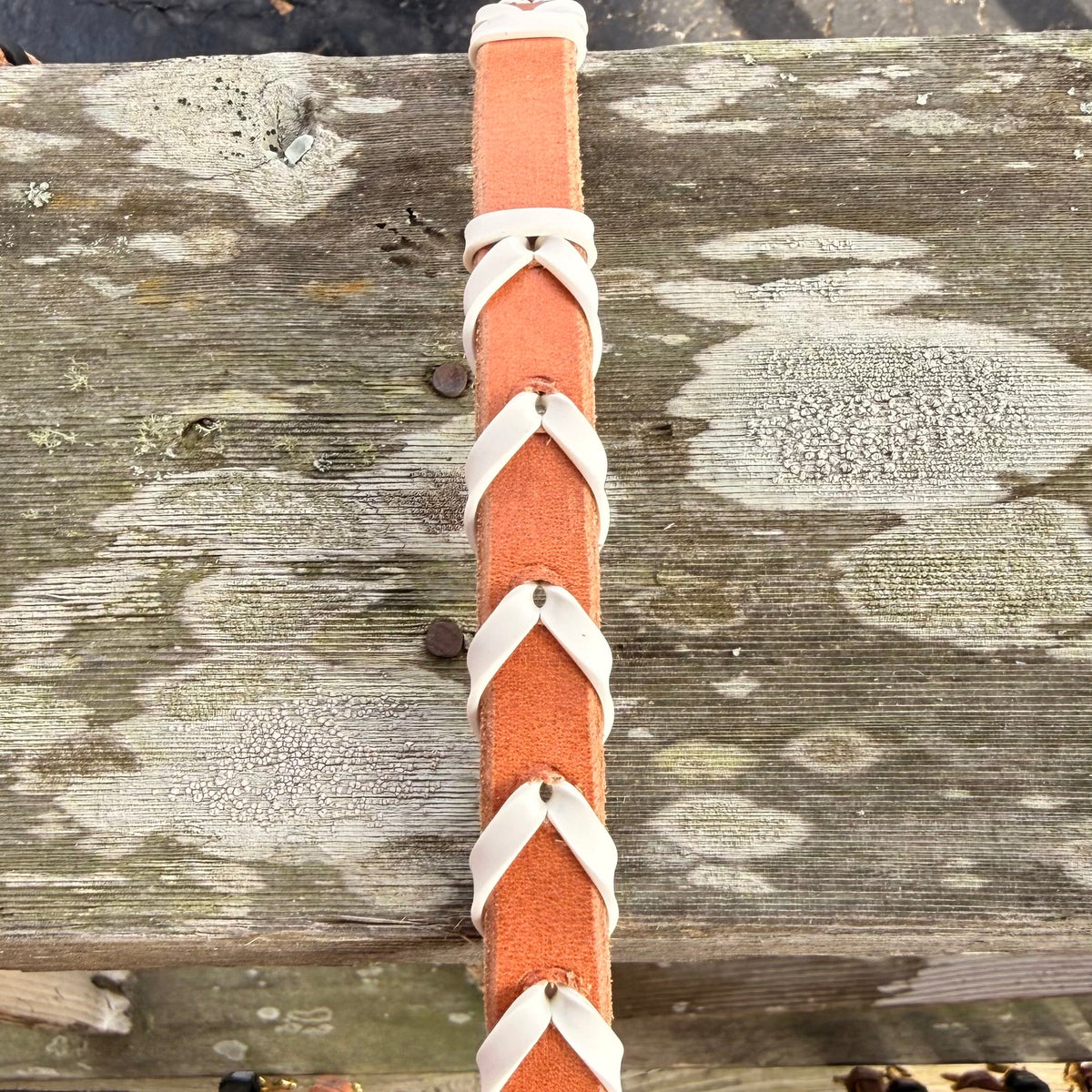 Leather Laced Barrel Reins